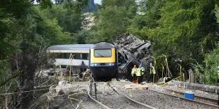 Carmont derailment image