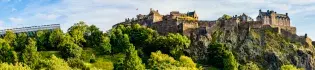 Edinburgh Castle panoramic view
