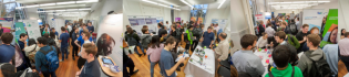 collage of careers event photos at the school of engineering
