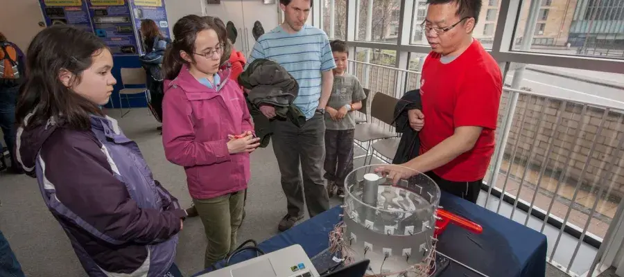 Agile Imaging Tomography demonstration at the Edinburgh International Science Festival