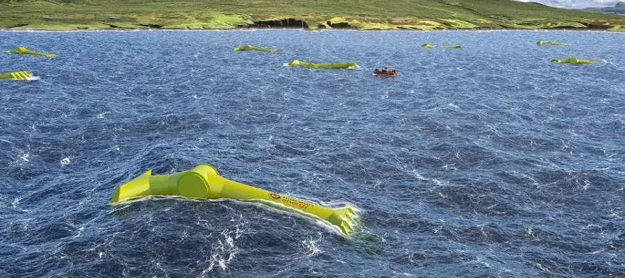 Image of Mocean energy blue horizon wave farm