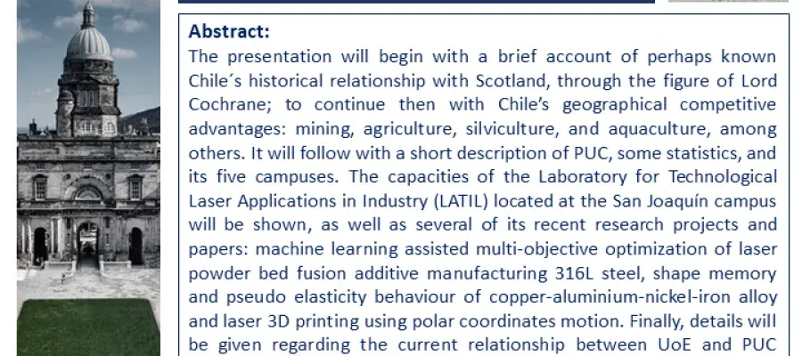 IMP Keynote Seminar: Surface polishing of metal additive manufacturing parts