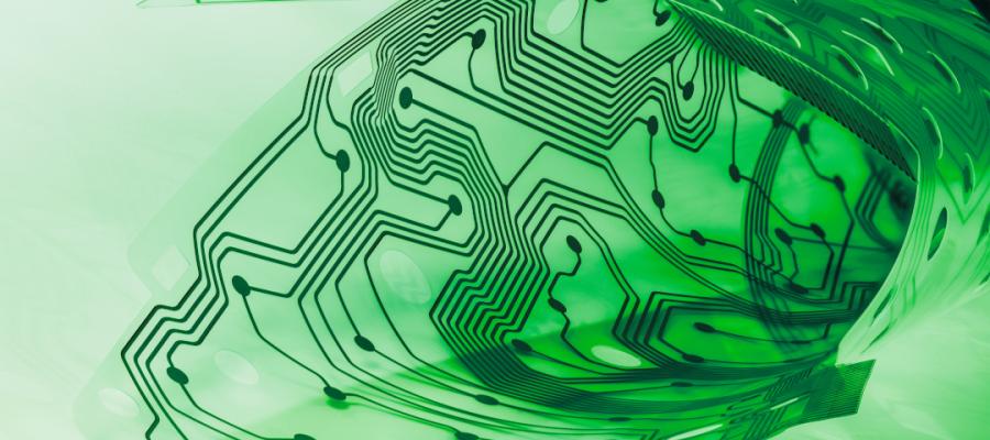 a recyclable electronic circuit board made with sustainable materials