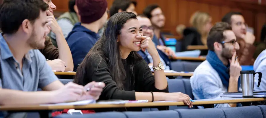 Engineering students enjoying a lecture