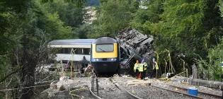 Carmont derailment image