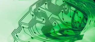 a recyclable electronic circuit board made with sustainable materials