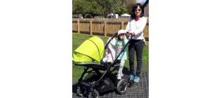 Yuner Huang and child