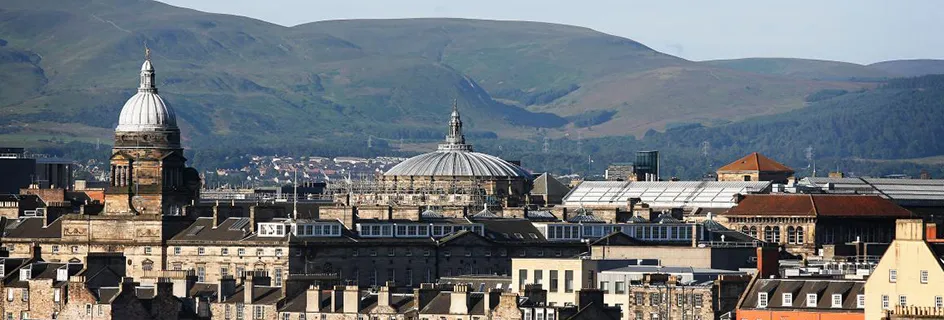 Edinburgh cityscape. || Centre to accelerate net-zero buildings for cities