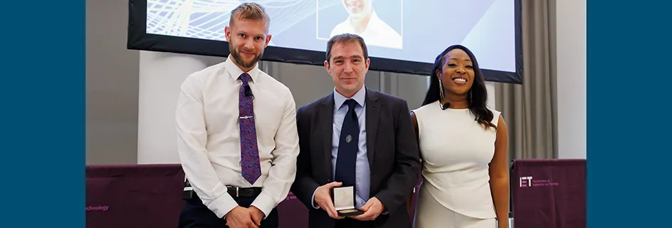 Professor Mike Davies awarded IET Achievement Medal in Signal Processing 