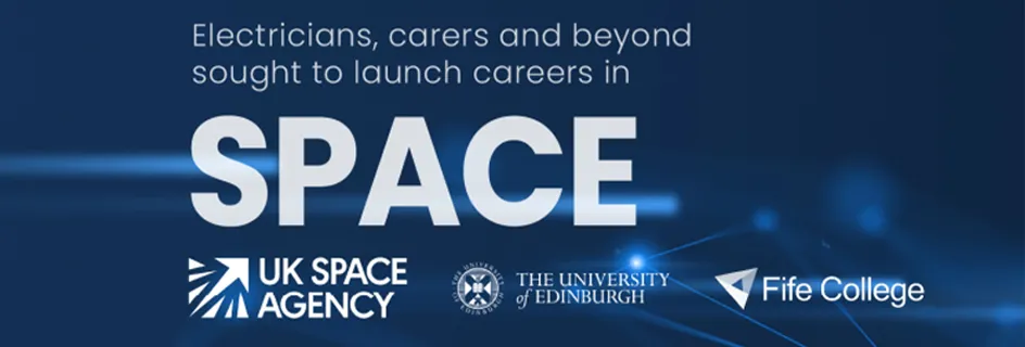 UKSA Banner image || Electricians and carers sought to launch careers in space