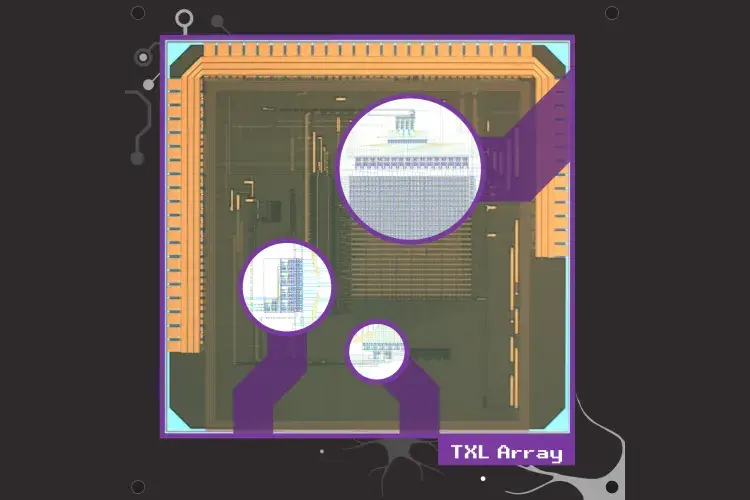 TXL: Designers: Georgios, Shady, Ahmet, Themis. Purpose: Analogue content addressable memory macro for template matching at the edge