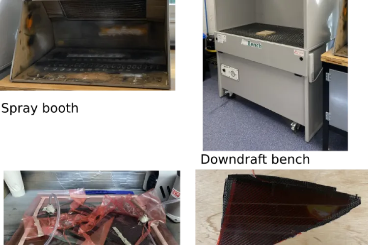 Composite manufacture at Makerspace