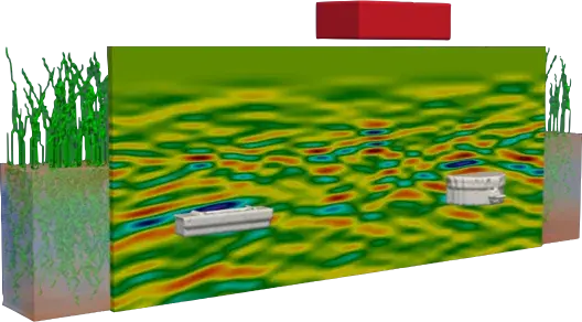 Ground penetration radar simulation