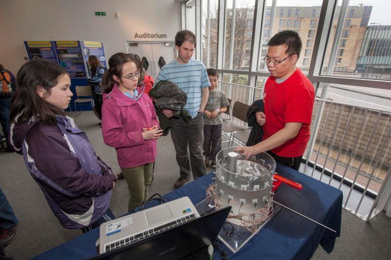 Agile Imaging Tomography demonstration at the Edinburgh International Science Festival