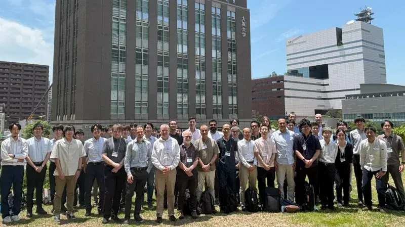 Group photo of conference delegates at NEMD 2025 Osaka, Japan