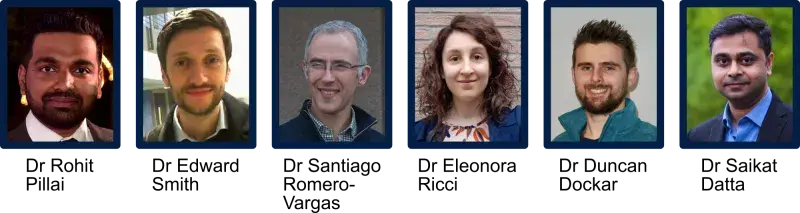 Portrait photos of organising committee