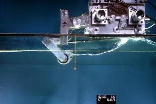 Salter Duck wave energy converter test rig