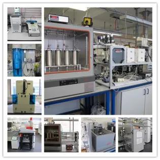 Advanced Adsoprtion Lab collage of lab photos