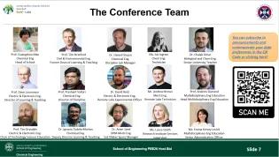 profile photos of the 12 members of the conference team in a 4 x 3 grid with tnames, roles and institution