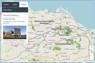 Edinburgh Campus Map KB