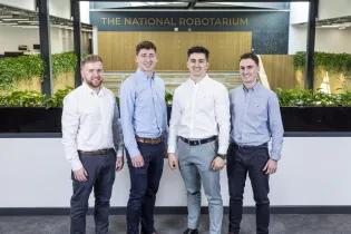 (L-R) Bioliberty founders: Ross O’Hanlon, Rowan Armstrong, Conan Bradley and Shéa Quinn.