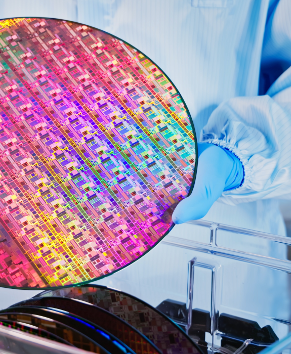 CEF silicon wafer circuit and sensors