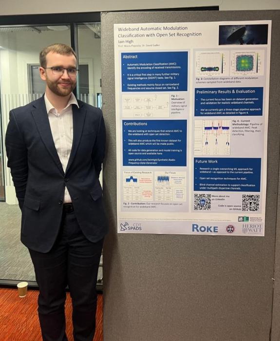 A picture of one of our 2024 cohort students