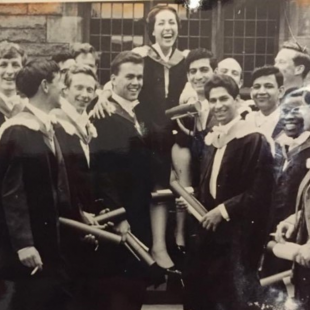 Azar Besharat Moayeri became Edinburgh’s first female graduate in Chemical Engineering in 1967 