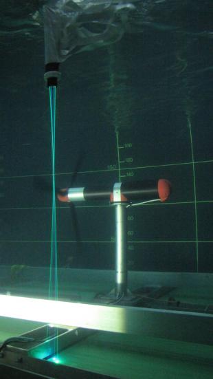 Experimental investigation of extreme loads on tidal turbines