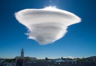 Lenticular Cloud over Harold's Cross Dublin Ireland