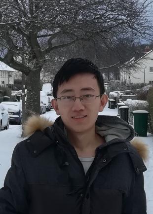 Xioayan (Alan) Shi, who is studying for a joint PhD in the Institute for Digital Communications
