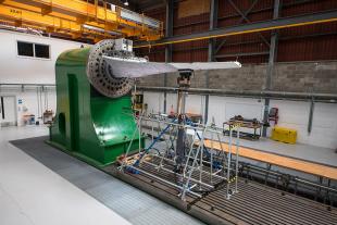 The FastBlade tidal blade testing facility at Rosyth